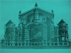 Coupe transversale du Palais Garnier